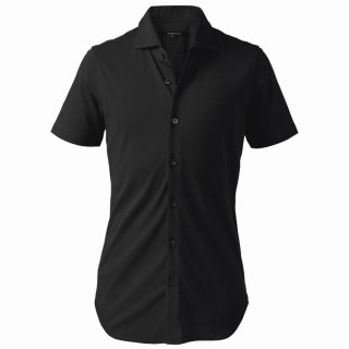 concorde_Knit dress shirts s/s_004_active type_Smoky blackの商品画像