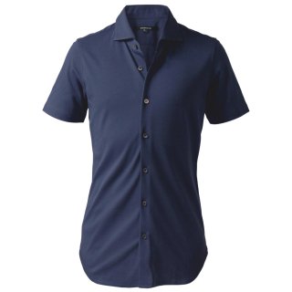 concorde_Knit dress shirts s/s_004_active type_Navyξʲ