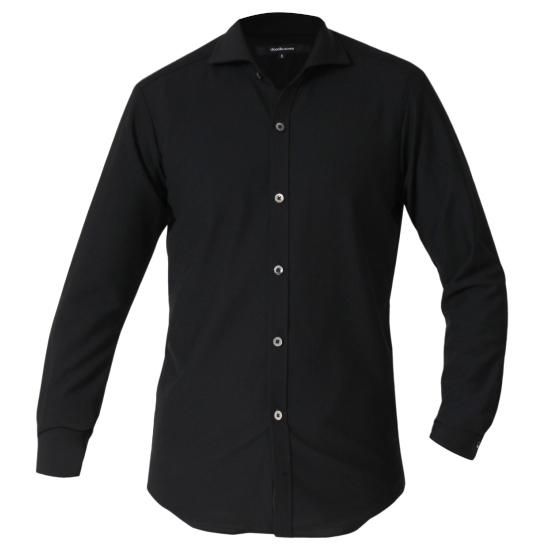 クーリオ_長袖ドレスシャツ MID NIGHT BLUE