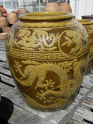 中国壷 大 - 常滑焼 陶器 陶磁器 販売・通販 豊和製陶