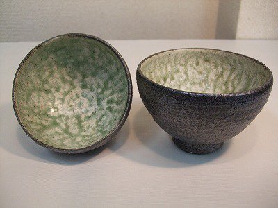 藤田徳太作 夫婦茶碗セット - 常滑焼 陶器 陶磁器 販売・通販 豊和製陶
