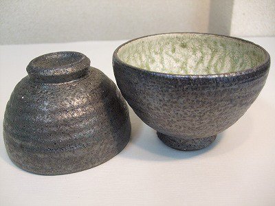 藤田徳太作 夫婦茶碗セット - 常滑焼 陶器 陶磁器 販売・通販 豊和製陶