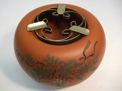 正弥作 朱泥ミニ火鉢 - 常滑焼 陶器 陶磁器 販売・通販 豊和製陶