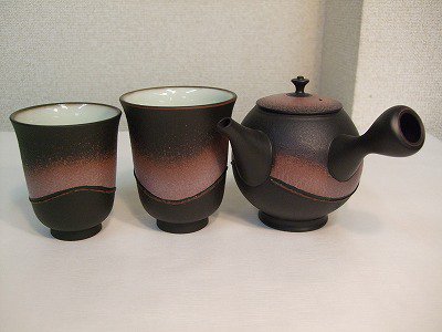 玲光作 あけぼの釉茶器揃 - 常滑焼 陶器 陶磁器 販売・通販 豊和製陶