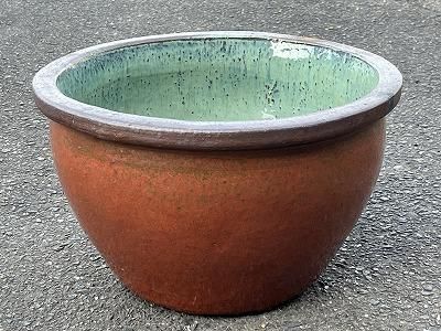 陶器製水鉢 大型　壺　常滑焼　水瓶 水鉢3-特大 - 常滑焼 陶器 陶磁器 販売・通販 豊和製陶