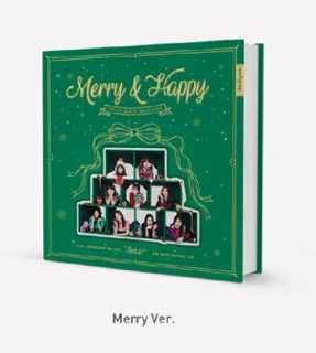 TWICE 1st Album Repackage :  Merry & Happy (Merry ver)/TWICE<img class='new_mark_img2' src='https://img.shop-pro.jp/img/new/icons61.gif' style='border:none;display:inline;margin:0px;padding:0px;width:auto;' />