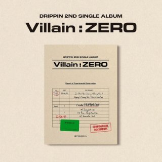 2nd SINGLE ALBUM[Villain : ZERO] B ver./DRIPPIN<img class='new_mark_img2' src='https://img.shop-pro.jp/img/new/icons61.gif' style='border:none;display:inline;margin:0px;padding:0px;width:auto;' />