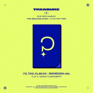 TREASURE 2nd MINI ALBUM [THE SECOND STEP : CHAPTER TWO] YG TAG ALBUM(RANDOM ver.)/TREASURE<img class='new_mark_img2' src='https://img.shop-pro.jp/img/new/icons61.gif' style='border:none;display:inline;margin:0px;padding:0px;width:auto;' />