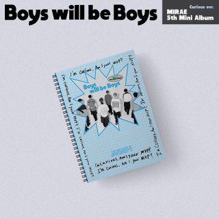 Boys will be Boys MIRAE 5th Mini Album Curious ver. MIRAE<img class='new_mark_img2' src='https://img.shop-pro.jp/img/new/icons61.gif' style='border:none;display:inline;margin:0px;padding:0px;width:auto;' />