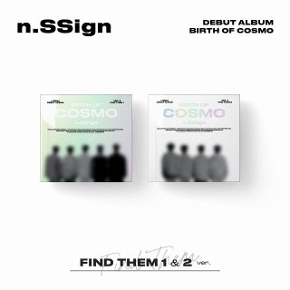 n.SSign DEBUT ALBUM BIRTH OF COSMO FIND THEM 1 ver. n.SSign<img class='new_mark_img2' src='https://img.shop-pro.jp/img/new/icons61.gif' style='border:none;display:inline;margin:0px;padding:0px;width:auto;' />