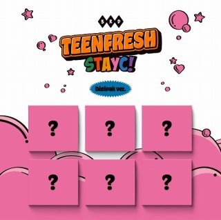 The 3rd Mini Album TEENFRESH Digipak Ver.  STAYC<img class='new_mark_img2' src='https://img.shop-pro.jp/img/new/icons61.gif' style='border:none;display:inline;margin:0px;padding:0px;width:auto;' />