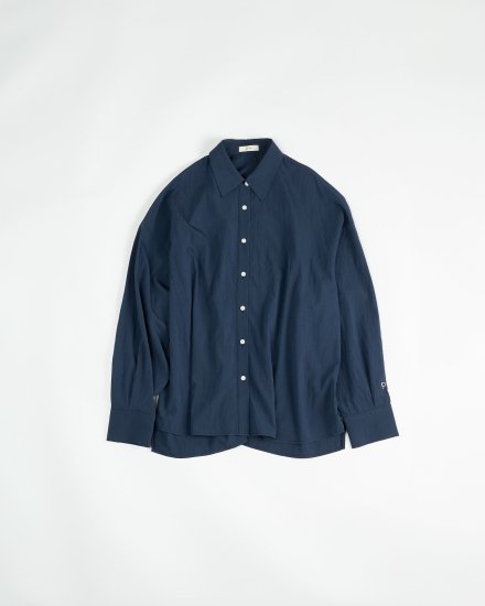 Point logo over shirt/Navy