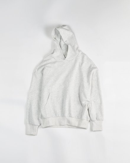 Point logo over hoodie/Light gray