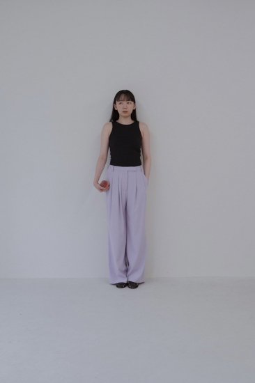 2tuck slacks/Lilac