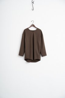 <img class='new_mark_img1' src='https://img.shop-pro.jp/img/new/icons24.gif' style='border:none;display:inline;margin:0px;padding:0px;width:auto;' />【RYU】SERGE STRAIGHT PULLOVER SHIRT (OAK)