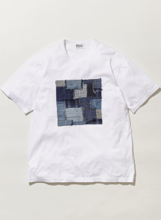 KUONBoro Patched Tee (WHITE)