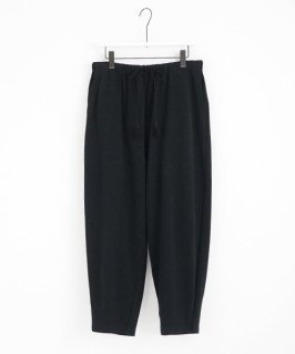 VUysweat wide cropped pants (BLACK)
