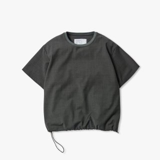 <img class='new_mark_img1' src='https://img.shop-pro.jp/img/new/icons5.gif' style='border:none;display:inline;margin:0px;padding:0px;width:auto;' />UNTRACEWASHABLE TROPICAL SMOCK S/S (CHARCOAL)