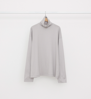 <img class='new_mark_img1' src='https://img.shop-pro.jp/img/new/icons5.gif' style='border:none;display:inline;margin:0px;padding:0px;width:auto;' />MARKAWARECOMFORT FIT TEE TURTLE NECK -ORGANIC GIZA 80/2 KNIT- (M.GRAY)