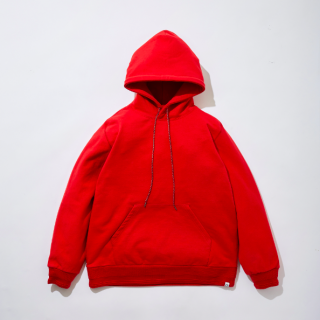 KUONTwisted Sleeve Hoodie (RED)