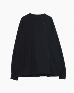 Tammeۢ13 SLIT SWEATSHIRT (BLACK)