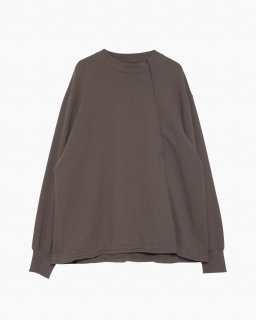 Tammeۢ13 SLIT SWEATSHIRT (GRAY)