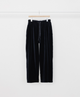 markaTRACK PANTS -30/- ORGANIC COTTON VELOUR- (DARK NAVY)