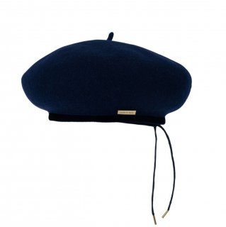 <img class='new_mark_img1' src='https://img.shop-pro.jp/img/new/icons5.gif' style='border:none;display:inline;margin:0px;padding:0px;width:auto;' />MAISON BirthVELWOOL LIGHT BERET (DARK NAVY)