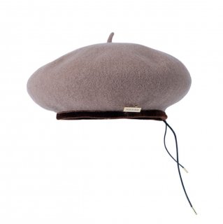 <img class='new_mark_img1' src='https://img.shop-pro.jp/img/new/icons5.gif' style='border:none;display:inline;margin:0px;padding:0px;width:auto;' />MAISON BirthVELWOOL LIGHT BERET (BEIGE)