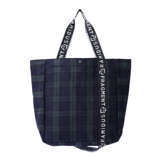 RAMIDUSRAMIDUS BOX TOTE BAG (L) (GREEN)