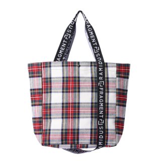 RAMIDUSRAMIDUS BOX TOTE BAG (L) (WHITE)