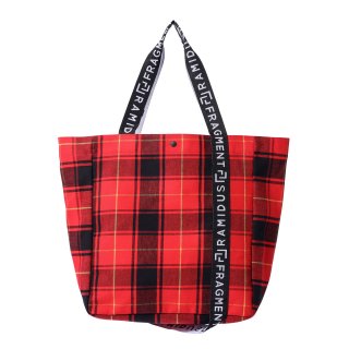 RAMIDUSRAMIDUS BOX TOTE BAG (L) (RED)