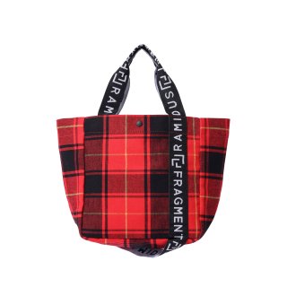 RAMIDUSRAMIDUS BOX TOTE BAG (M) (RED)