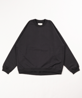 <img class='new_mark_img1' src='https://img.shop-pro.jp/img/new/icons5.gif' style='border:none;display:inline;margin:0px;padding:0px;width:auto;' />MARKAWAREHUGE SWEAT -ORGANIC COTTON HEAVY FLEECE- (BLACK)