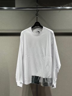 <img class='new_mark_img1' src='https://img.shop-pro.jp/img/new/icons5.gif' style='border:none;display:inline;margin:0px;padding:0px;width:auto;' />SISESILVER LONG T-SHIRTS (WHITE)