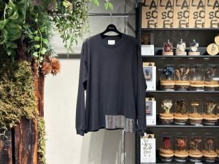 <img class='new_mark_img1' src='https://img.shop-pro.jp/img/new/icons20.gif' style='border:none;display:inline;margin:0px;padding:0px;width:auto;' />SISESILVER LONG T-SHIRTS (BLACK)