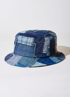 <img class='new_mark_img1' src='https://img.shop-pro.jp/img/new/icons5.gif' style='border:none;display:inline;margin:0px;padding:0px;width:auto;' />KUONBoro Bucket Hat (NAVY)