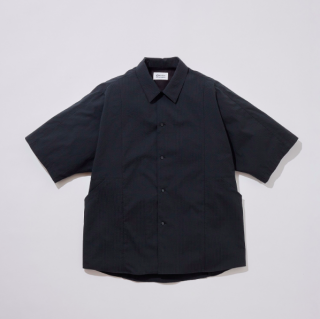 <img class='new_mark_img1' src='https://img.shop-pro.jp/img/new/icons5.gif' style='border:none;display:inline;margin:0px;padding:0px;width:auto;' />KUONSeersucker Kite Shirt (BLACK)