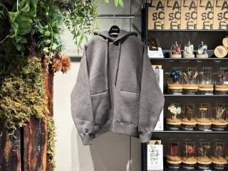 <img class='new_mark_img1' src='https://img.shop-pro.jp/img/new/icons5.gif' style='border:none;display:inline;margin:0px;padding:0px;width:auto;' />MAYKAMWOOL SWEAT HOODIE (GREY) 