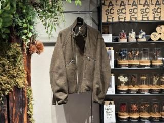 <img class='new_mark_img1' src='https://img.shop-pro.jp/img/new/icons5.gif' style='border:none;display:inline;margin:0px;padding:0px;width:auto;' />ANEIDIAG JKT TWEED -BRITISH WOOL TWEED-  (DK.BROWN)