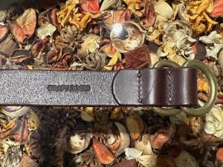 <img class='new_mark_img1' src='https://img.shop-pro.jp/img/new/icons5.gif' style='border:none;display:inline;margin:0px;padding:0px;width:auto;' />YOKO SAKAMOTORING BELT SLIM -ITALIAN LEATHER- (BROWN)