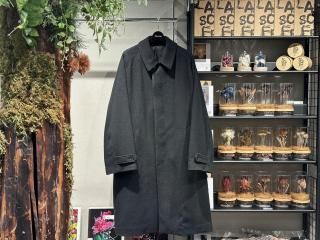 <img class='new_mark_img1' src='https://img.shop-pro.jp/img/new/icons5.gif' style='border:none;display:inline;margin:0px;padding:0px;width:auto;' />MARKAWAREWALKABOUT COAT -WOOL x CASHMERE SOFT TWEED- (BLACK)