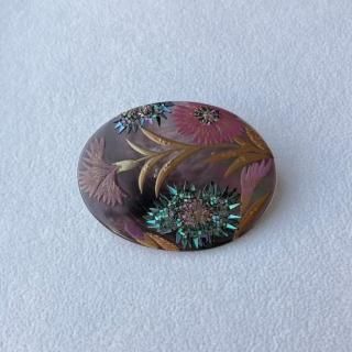 Classic Ko ֥NADESHIKO black (L) brooch