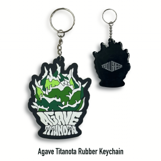 <img class='new_mark_img1' src='https://img.shop-pro.jp/img/new/icons31.gif' style='border:none;display:inline;margin:0px;padding:0px;width:auto;' />TRILLGREEN ORIGINAL RUBBER KEYCHAIN  AGAVE TITANOTA  