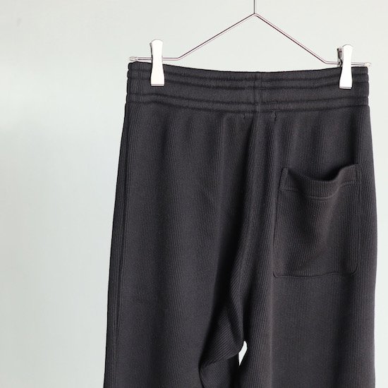 THE HINOKI（ザヒノキ）. OG Cotton Rib Lounge Pants . black｜糸デンワ