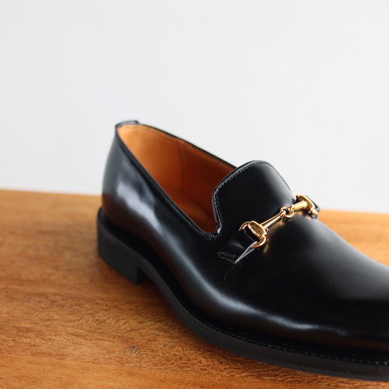 SANDERS（サンダース） . Bit Albert Slipper . black｜糸デンワ