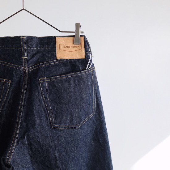 HAND ROOM（ハンドルーム）. 5Pocket Jeans Wide Fit . indigo｜糸デンワ