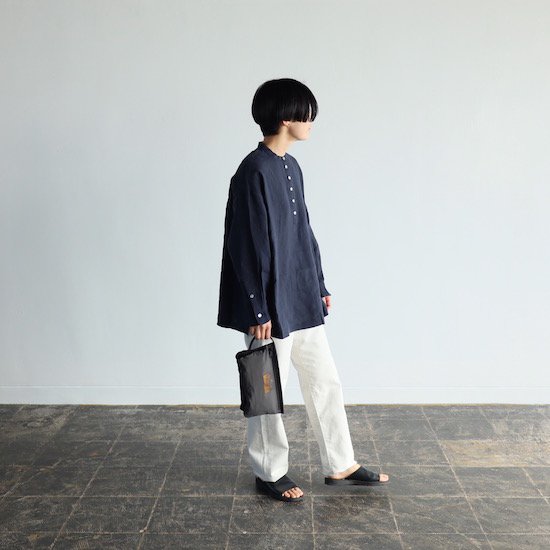 HAND ROOM（ハンドルーム）. 5Pocket Jeans Wide Fit . off white｜糸デンワ