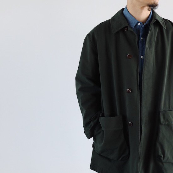Caledoor . Cotton Coverall Jacket . olive