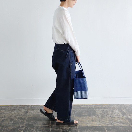 quitan キタン NAVAL THAI PANTS デニム タイパンツ